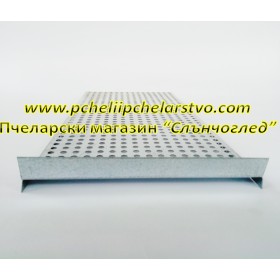 Прашецоуловител вътрешен метален 170x340 mm